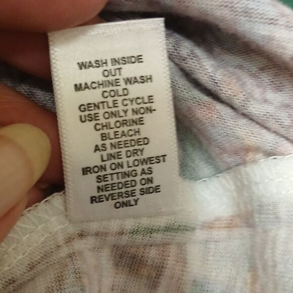 CATO Women's Multicolor Paisley TopSize XL - Picture 9 of 9